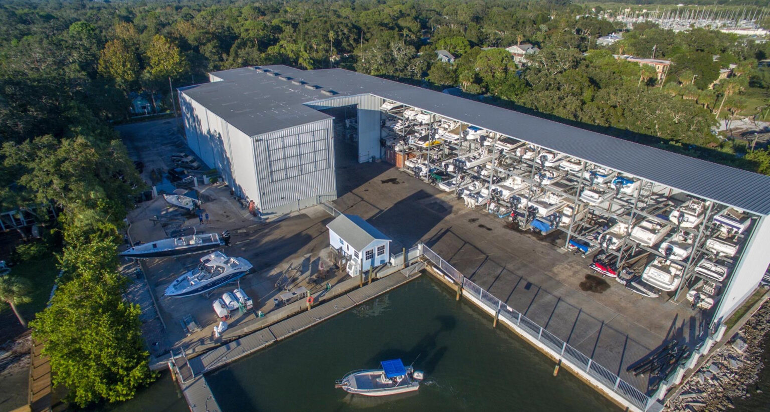 Mariner's Cove Marina, Secure Boat Storage, Gulfport, FL
